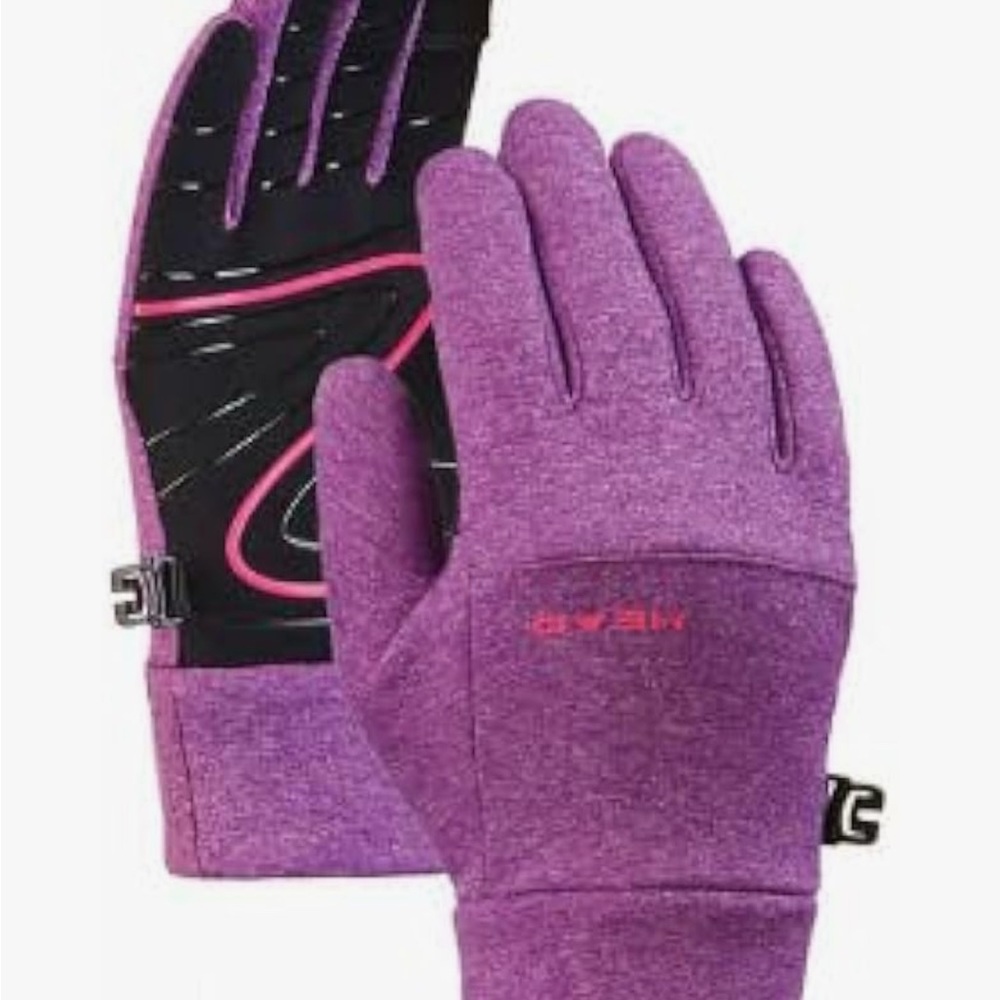 Head Purple Mittens for Kids